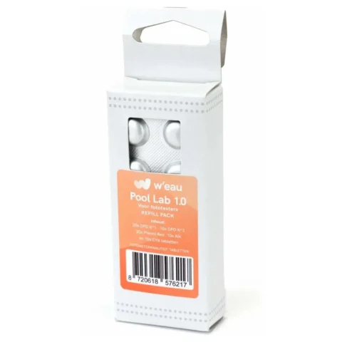 W'eau Pool Lab 1.0 testtabletten navulling