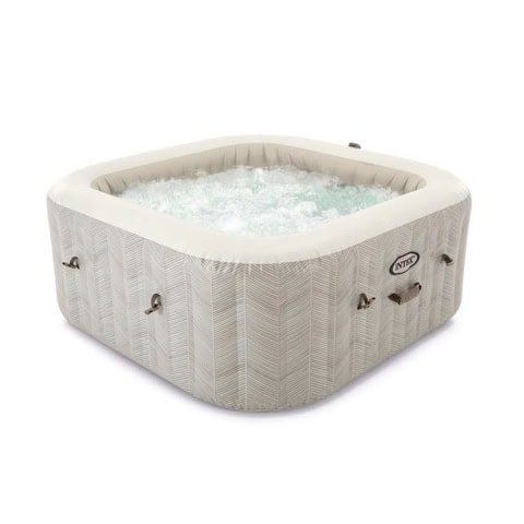 Afbeelding van product: Intex Bubble Massage Chevron Deluxe – 6 persoons | Opblaasbare spa met appbediening