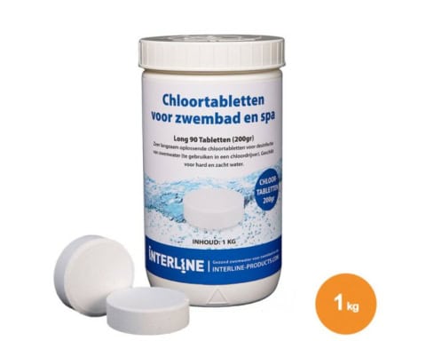 chloortabletten 200gr 1 kilo